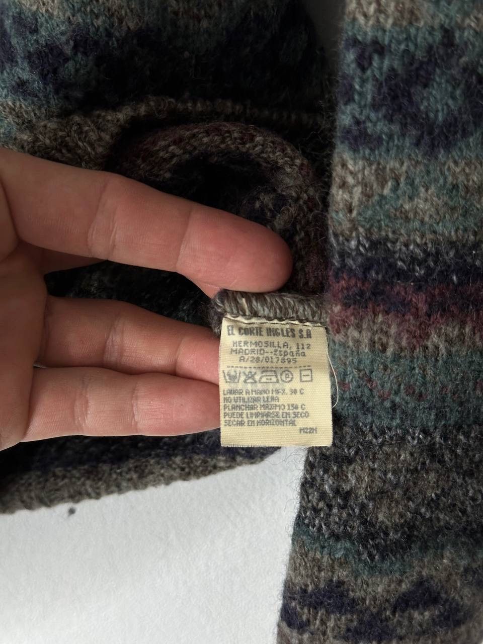 Pierre Balmain Pierre Balmain Paris Wool Blend Knit Sweater Patterned 90s Size US S / EU 44-46 / 1 - 7 Thumbnail
