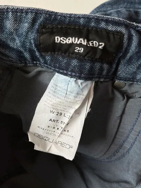 Dsquared2 Dsquared 2 Designer Jeans Denim Distressed Ripped Sz W 29 Size 30" / US 8 / IT 44 - 11 Thumbnail