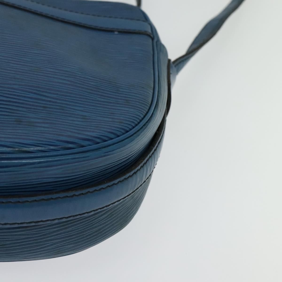 Louis Vuitton LOUIS VUITTON Epi June Feuille Shoulder Bag Blue M52155 Size ONE SIZE - 5 Thumbnail