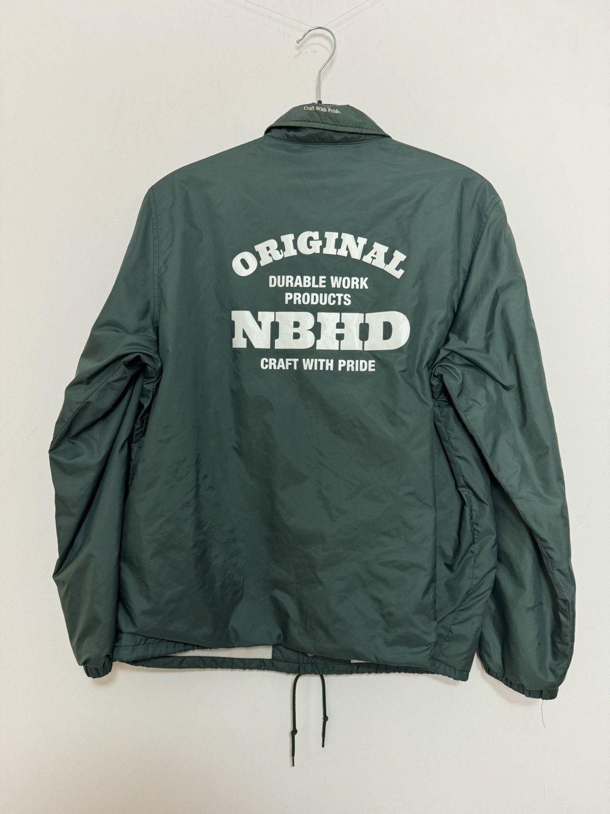 Neighborhood NEIGHBORHOOD Japan Workwear Coach Jacket OG NBHD Green Size US M / EU 48-50 / 2 - 6 Thumbnail