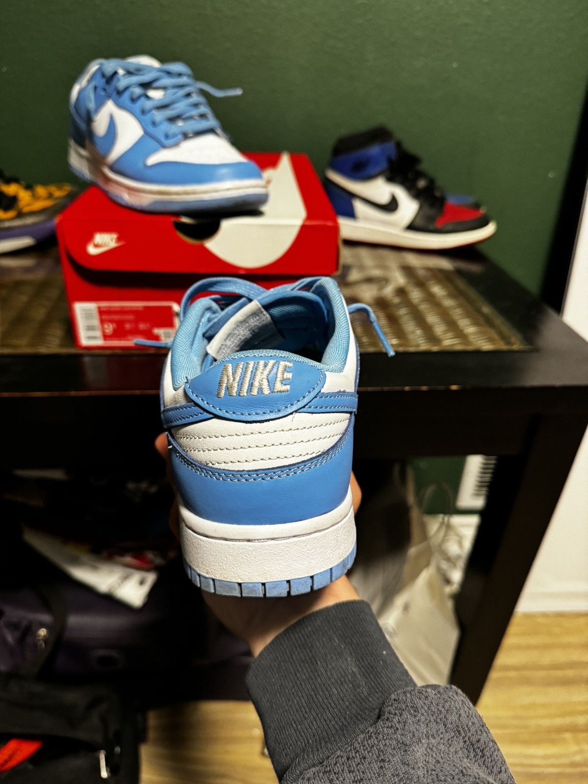 Nike Nike Dunk Low ‘University Blue’ 2021’ Size US 9.5 / EU 42-43 - 4 Thumbnail