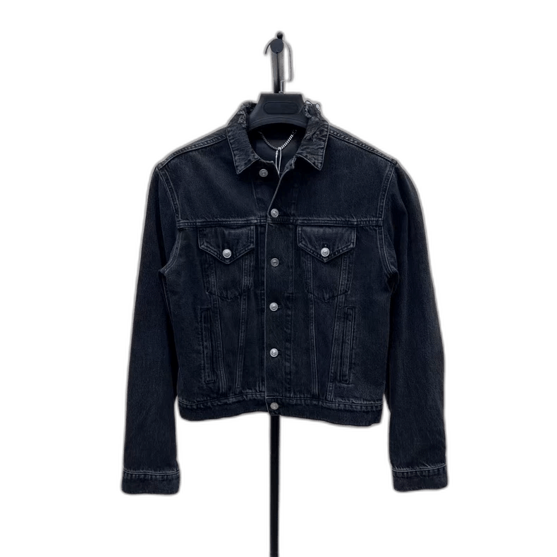 Balenciaga Balenciaga Sinners Denim Jacket Size 44-2506 Size US L / EU 52-54 / 3 - 1 Thumbnail
