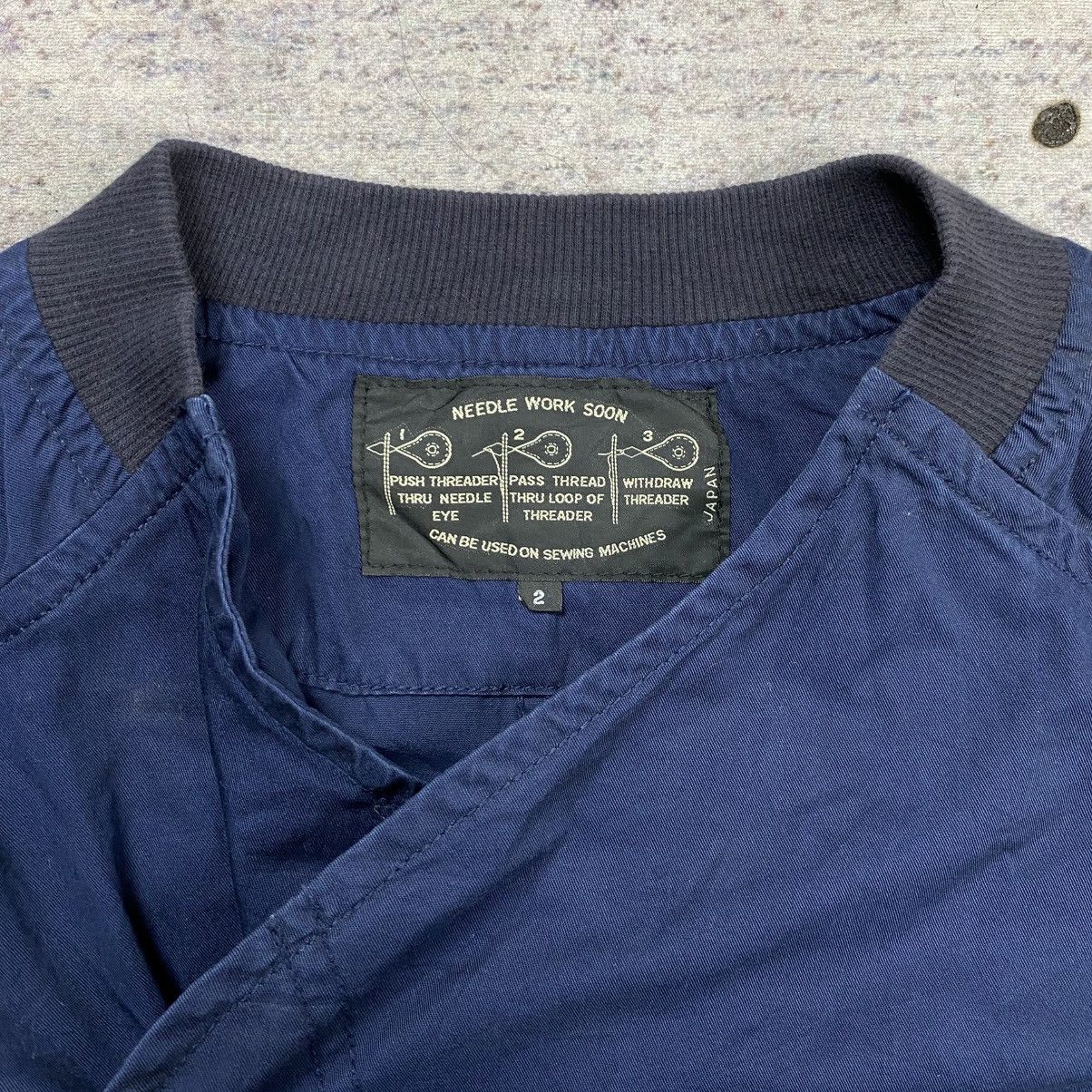 Japanese Brand Needle work soon asymmetrical button jacket Size US M / EU 48-50 / 2 - 6 Thumbnail