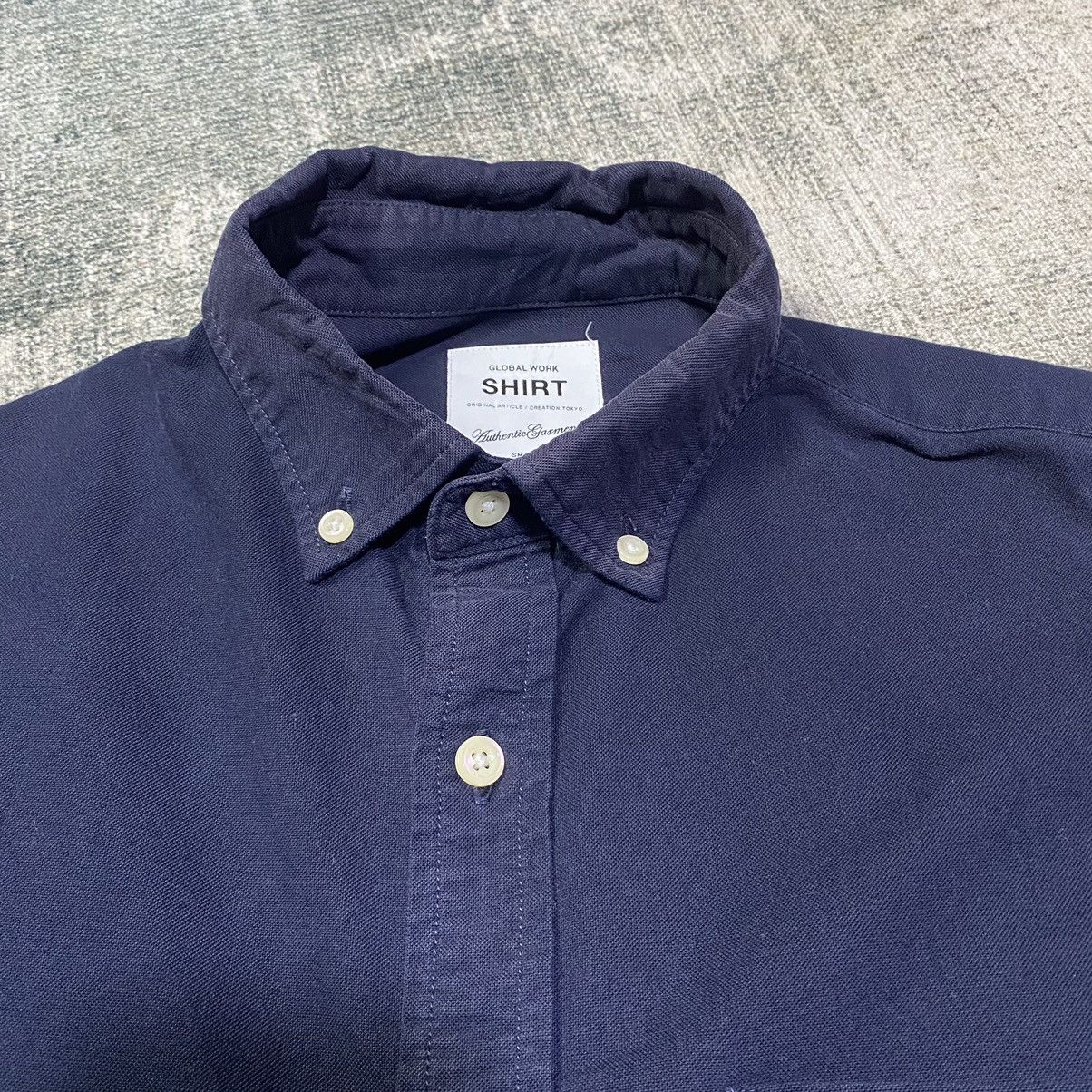 Global Work × Japanese Brand Japanese Brand Global Work Long Sleeve Shirt Size US S / EU 44-46 / 1 - 7 Thumbnail
