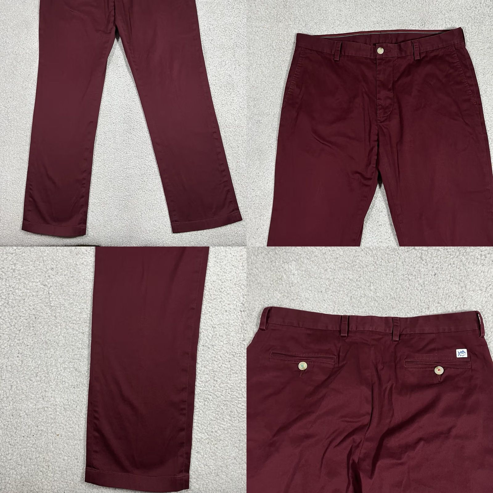 Southern Tide VINTAGE Southern Tide Pants Men 36x32 Intercoastal Performance Chino Cotton Stretch Golf Size US 36 / EU 52 - 8 Thumbnail
