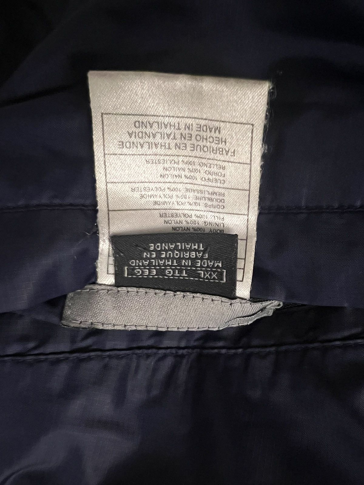 Nike × Vintage Vintage Nike puff Vest Jacket Reversible 2000 90s Y2K Navy Size US XXL / EU 58 / 5 - 11 Thumbnail