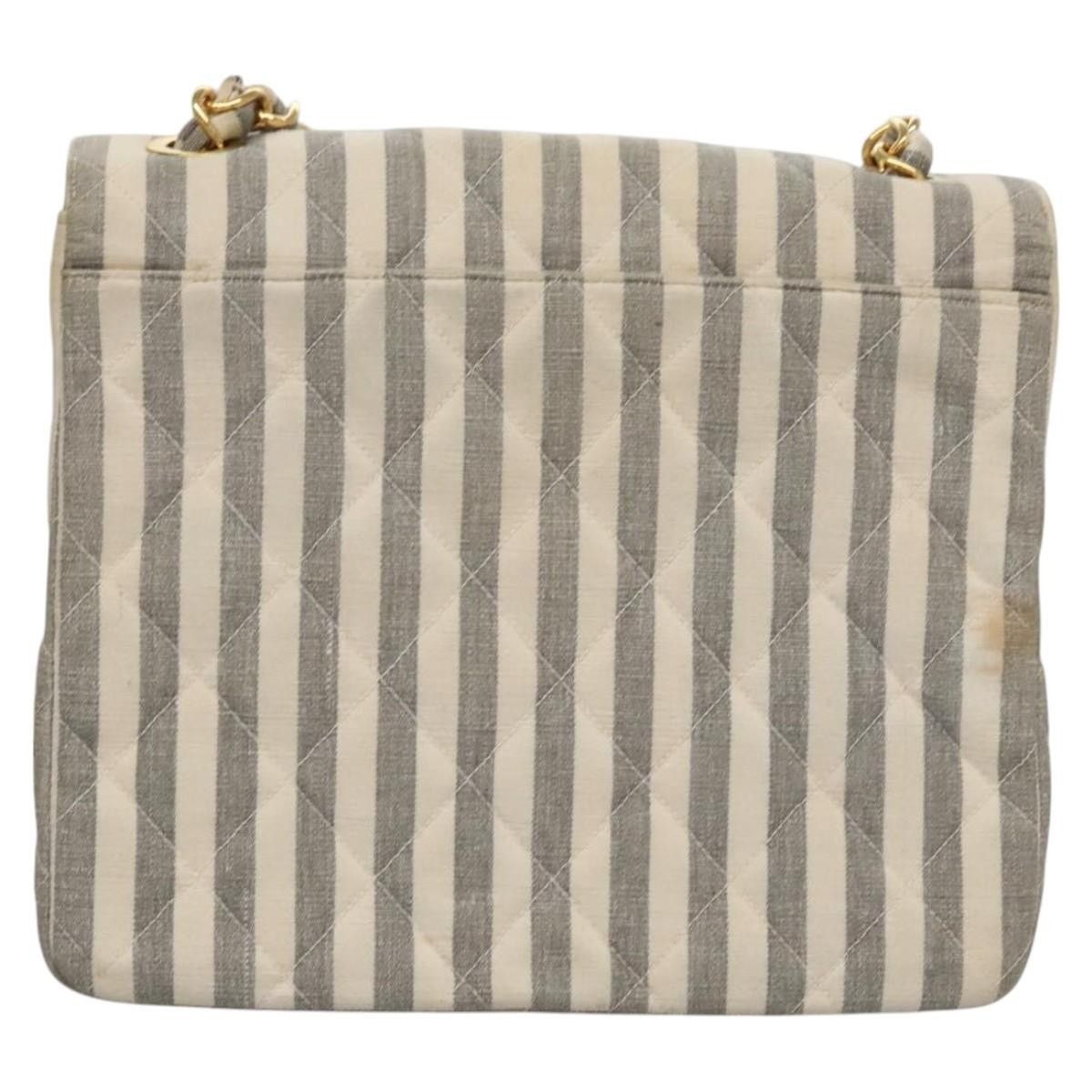 Chanel Chanel Striped Matelasse Chain Shoulder Bag Size ONE SIZE - 2 Thumbnail