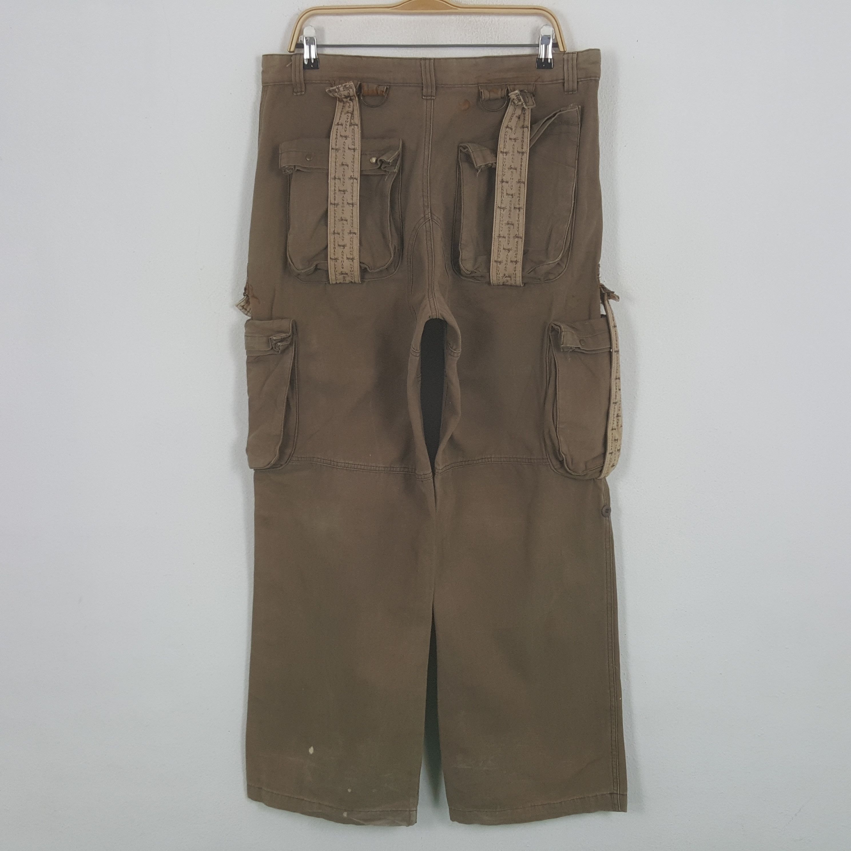 Stussy × Vintage Vintage Stussy USA Custom Big Art Logo Pants Size US 35 - 4 Thumbnail