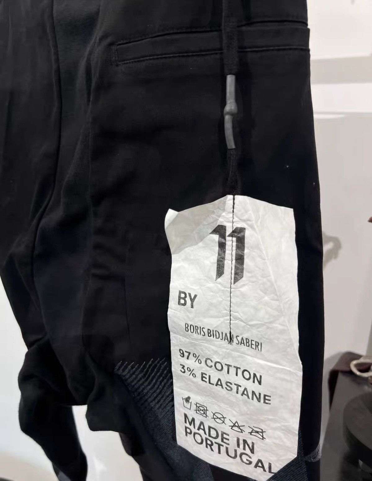 11 By Boris Bidjan Saberi 11ByBBS Heavyweight Embroidered Pants Size US 31 - 3 Thumbnail