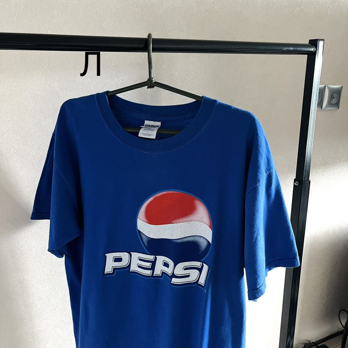 Gildan × Pepsi × Vintage Vintage Y2K Pepsi Logo T-Shirt Gildan Size US L / EU 52-54 / 3 - 1 Thumbnail