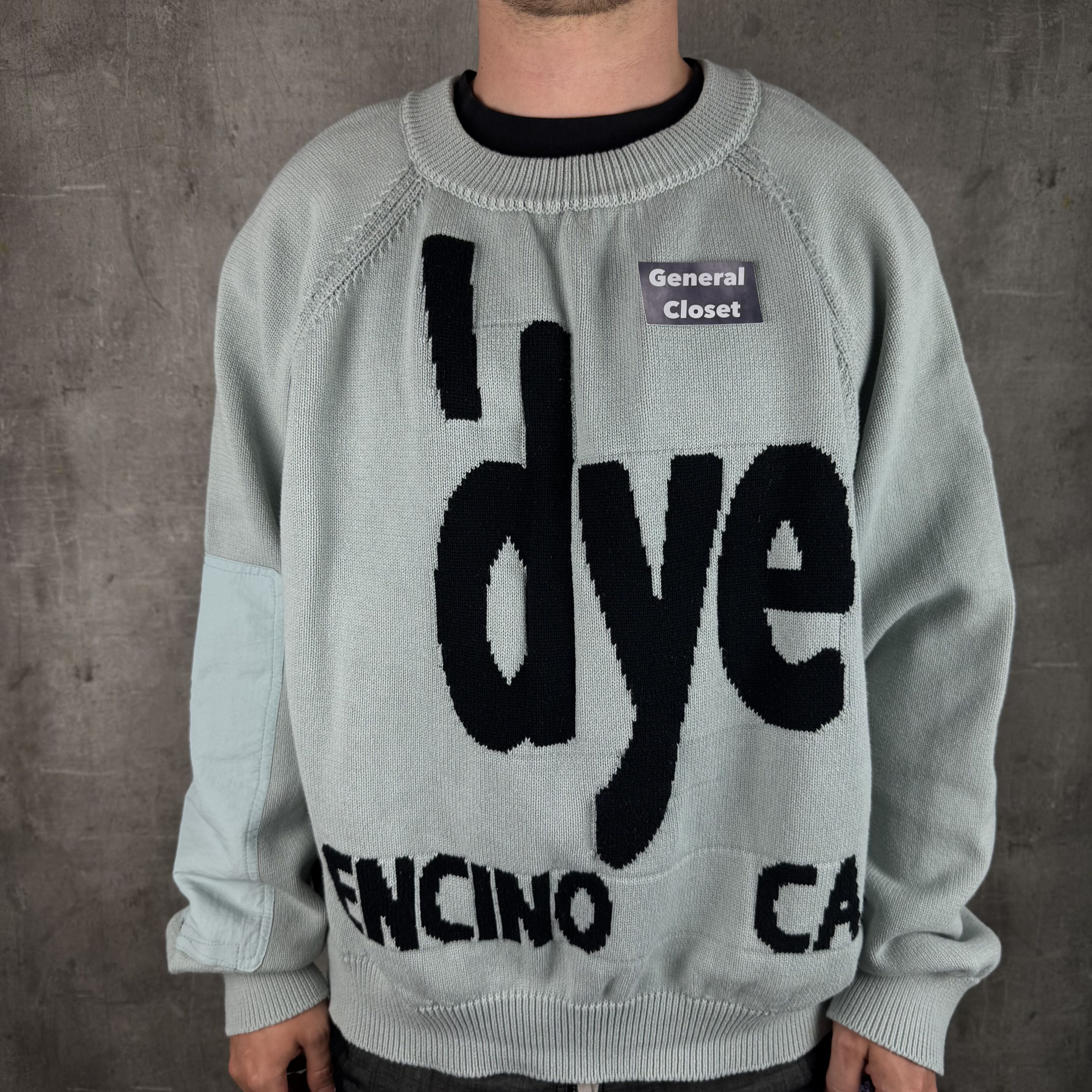 Kody Phillips 2144 MUSEUM AW20 Dye Intarsia Knit Sweatshirt Size Large Size US L / EU 52-54 / 3 - 2 Thumbnail