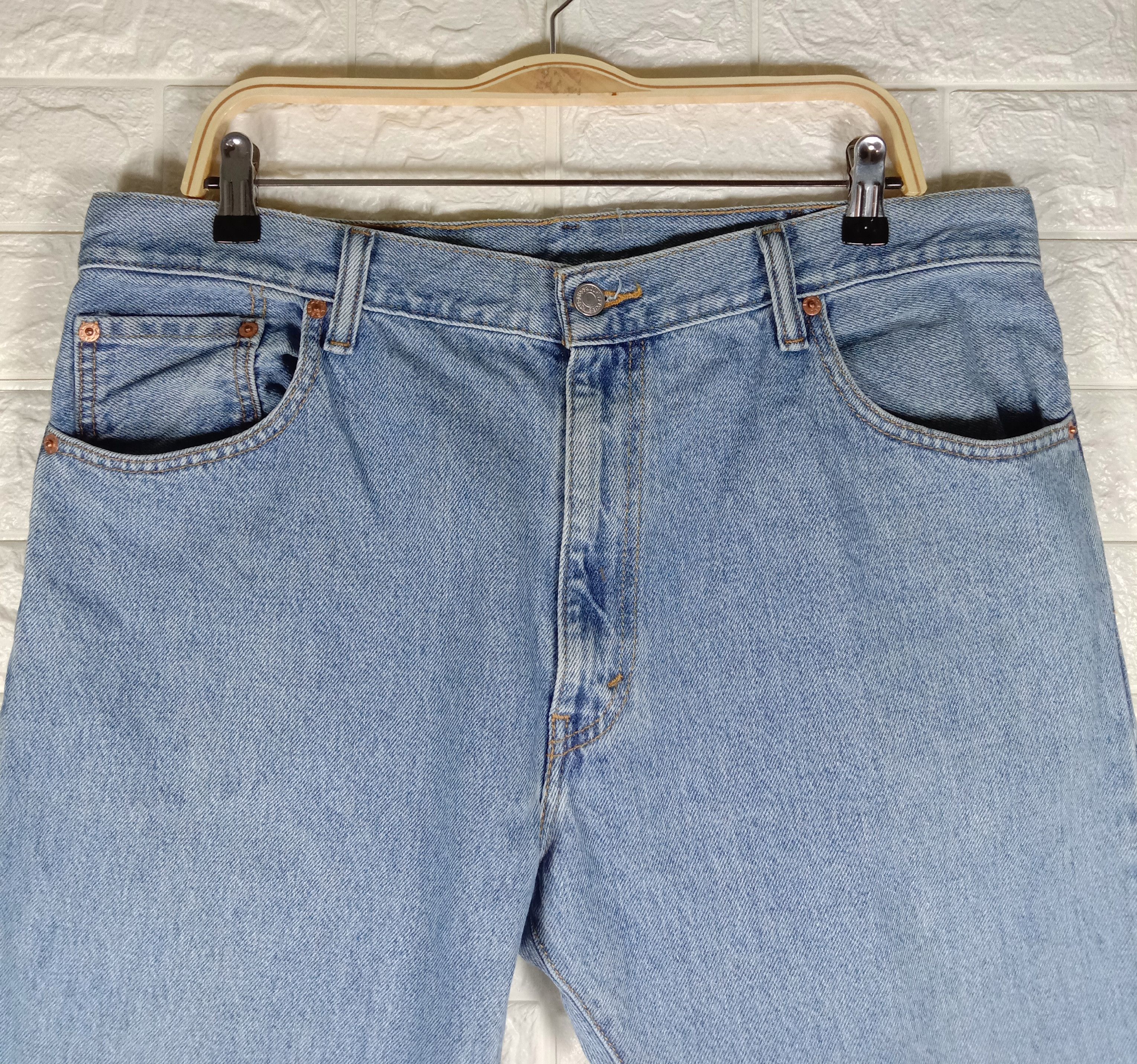 Levi's Vintage Levi's 517 Flare Jeans Blue Wash Denim Size US 36 / EU 52 - 2 Thumbnail