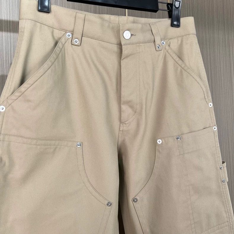 Dior Dior Co-branded embroidered letter lumberjack trousers 2504 Size US 28 / EU 44 - 3 Thumbnail