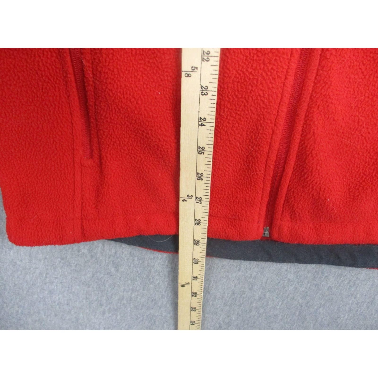 Port Authority Port Authority Jacket Mens Large Red Fleece Full Zip Buc-ee's Logo Embroidered Size US L / EU 52-54 / 3 - 4 Thumbnail