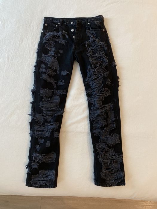 Siberia Hills Siberia Hills Black Spiritual Jeans | Grailed