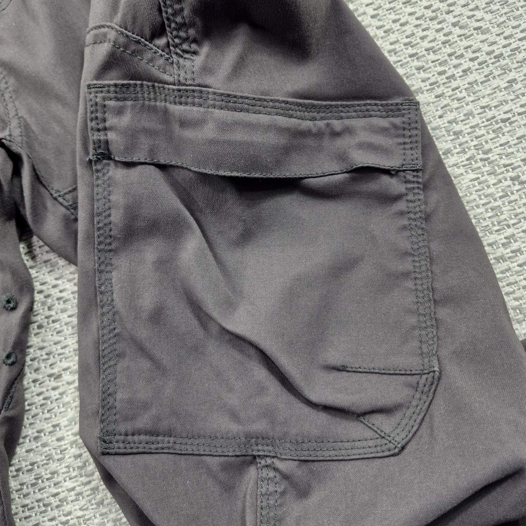 Prana prAna Pants Mens 40x34 Gray Slim Fit Nylon Spandex Hiking Cargo Outdoor Travel Pants Size US 40 / EU 56 - 5 Thumbnail