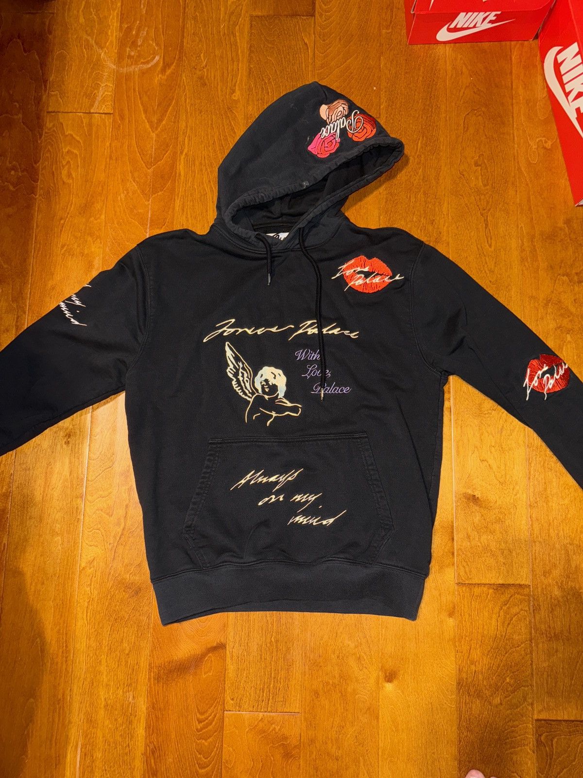 Palace Palace Love Letter Hoodie Size US S / EU 44-46 / 1 - 1 Thumbnail