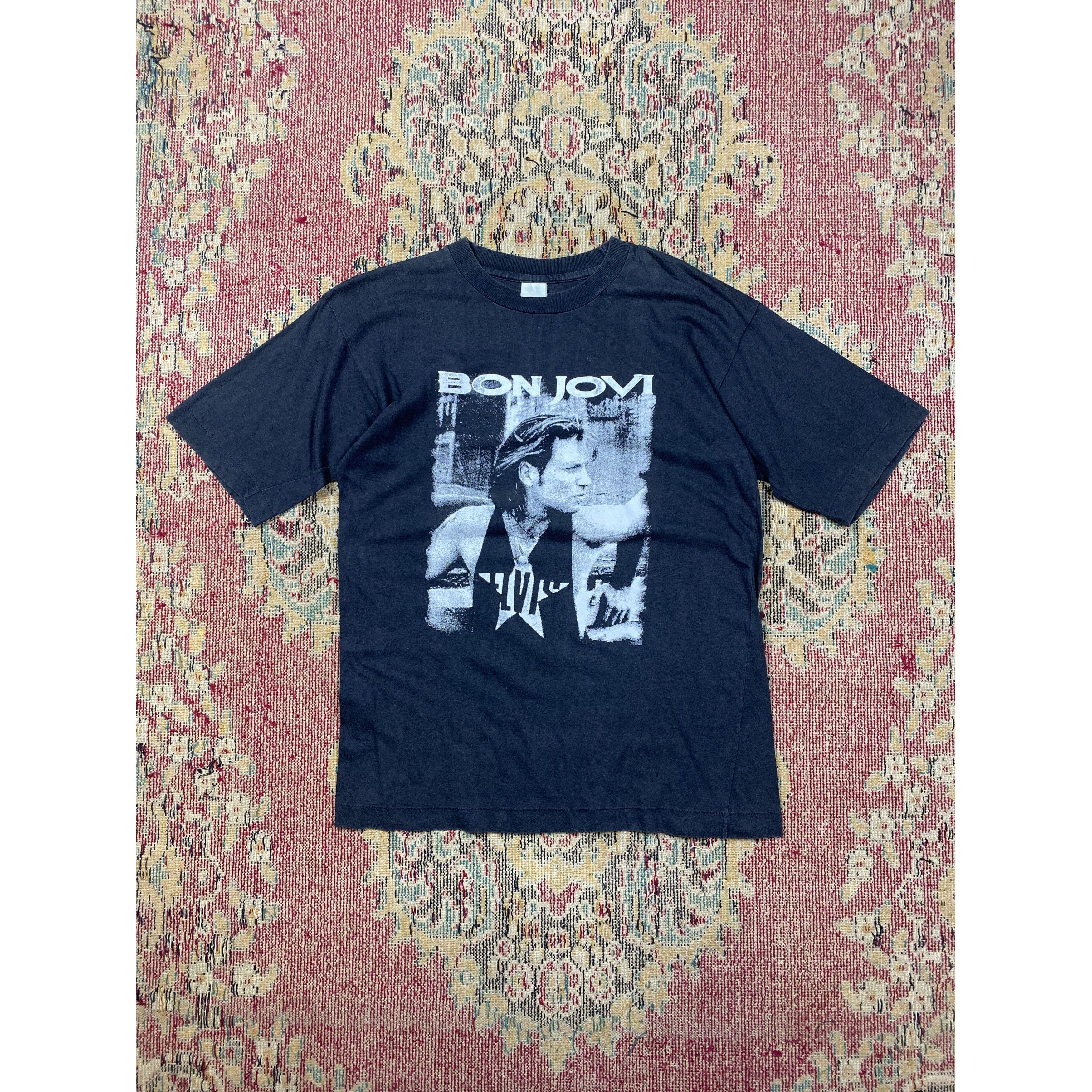 Band Tees Bon Jovi 90s T Shirt 4678AC Size US M / EU 48-50 / 2 - 3 Thumbnail