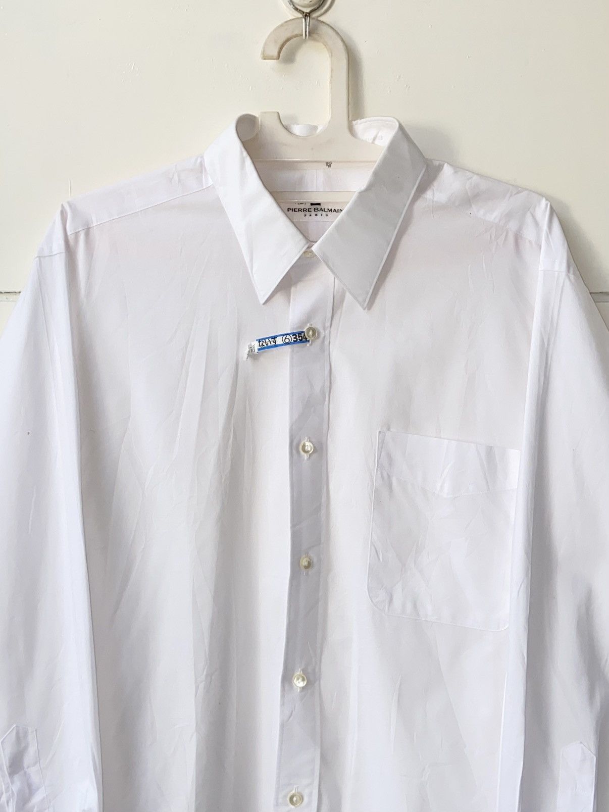 Pierre Balmain PIERRE BALMAIN White Shirt Size US M / EU 48-50 / 2 - 3 Thumbnail