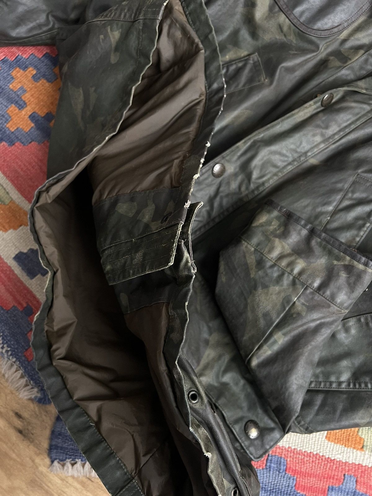 Polo Ralph Lauren Polo by Ralph Lauren DPM Camo Waxed Hunting Coat Size US L / EU 52-54 / 3 - 24 Thumbnail