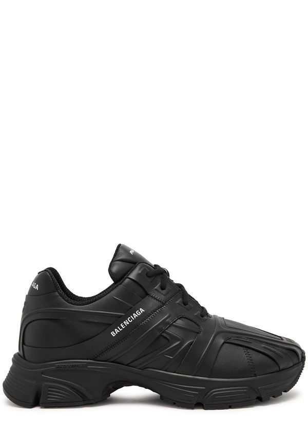 Phantom Leather Sneakers in Black