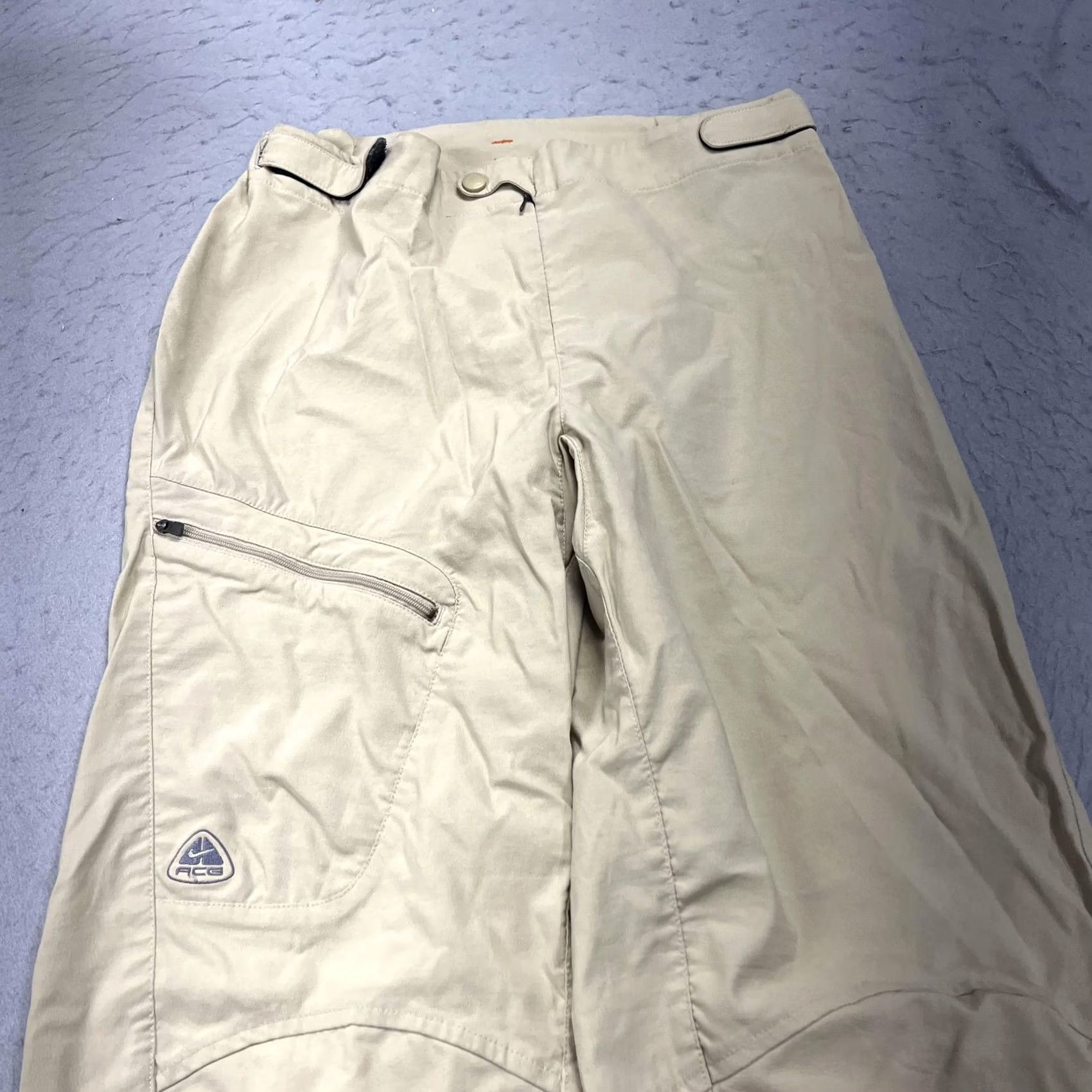 Nike Nike ACG Pants Womens M Beige Dri FIT Hiking Straight 31in Nylon Spandex Outdoor Track Pants Size 32" / US 10 / IT 46 - 2 Thumbnail