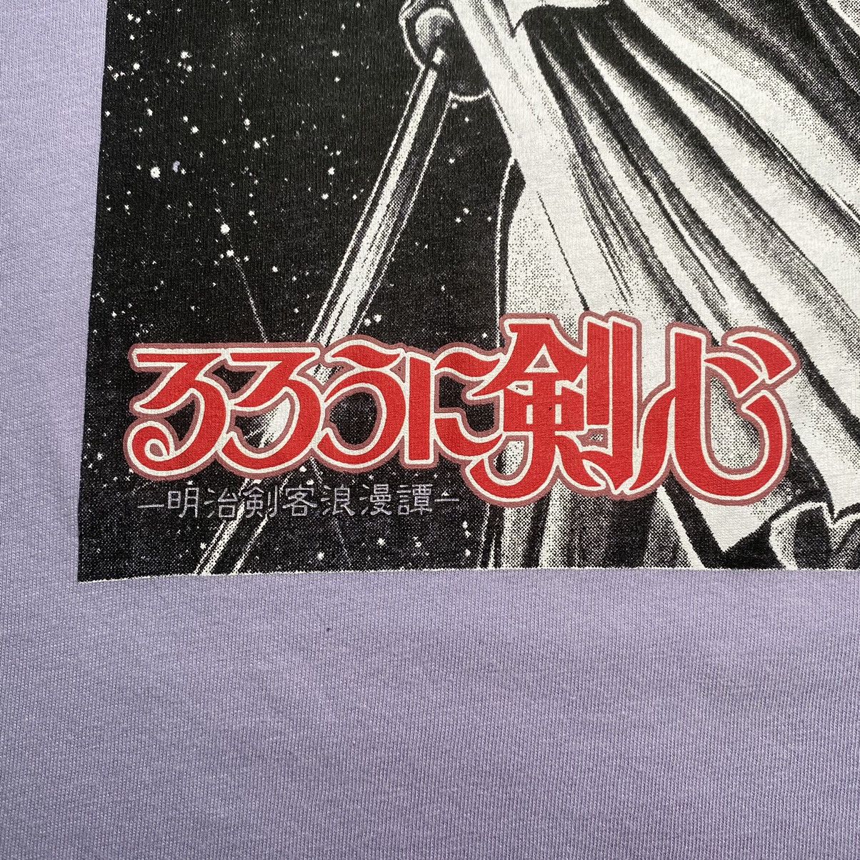 Anime Vintage Samurai X Himura Kenshin Anime T Shirt Size US L / EU 52-54 / 3 - 7 Thumbnail