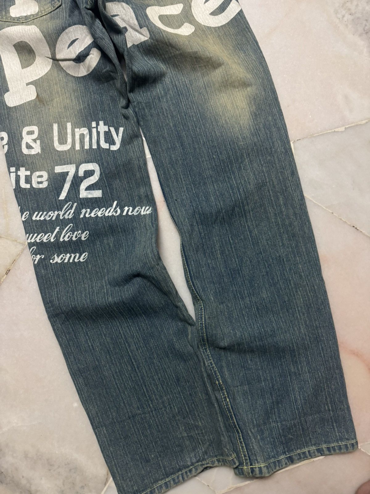 Japanese Brand 90's Jude Bloom Denim Design by Japan Mudwash Distressed Size US 30 / EU 46 - 13 Thumbnail