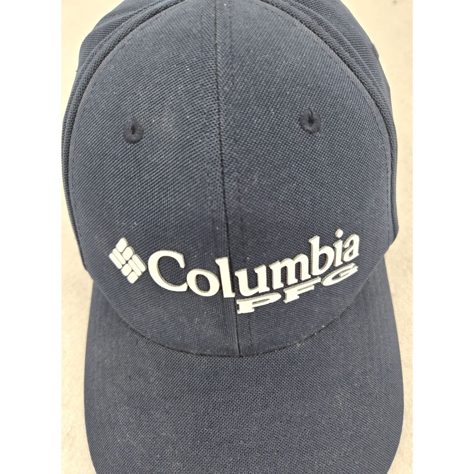 Vintage Columbia Hat Cap Strap L/XL Blue PFG Logo Fishing Outdoor Lightweight Men Baseball Cap Adjustable Breathable Moisture Wicking Navy/Blue Outdoor Sports Size ONE SIZE - 3 Thumbnail