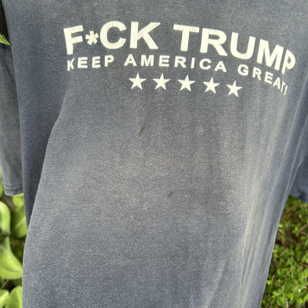 Vintage Vintage Y2K F*CK TRUM KEEP AMERICA GREAT Sun Faded ⭐️ Size US M / EU 48-50 / 2 - 7 Thumbnail