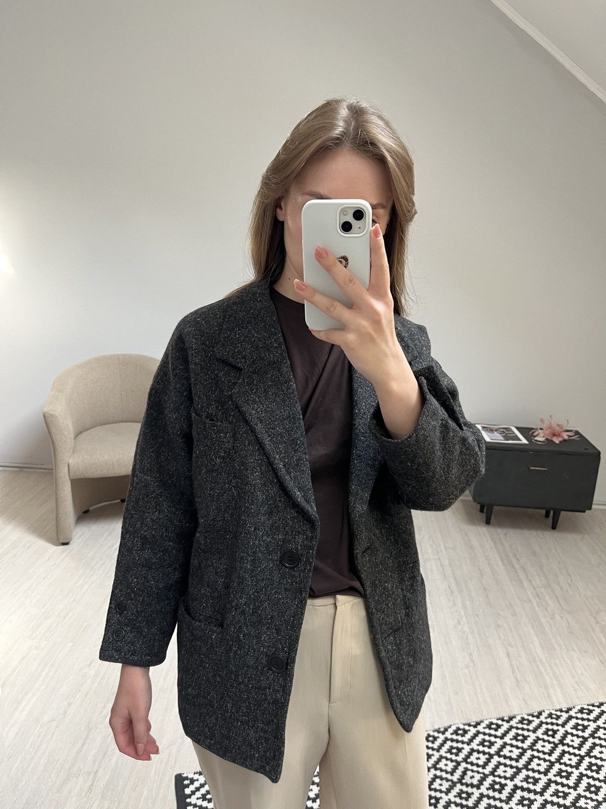 Jean Paul Gaultier Vintage 80s Jean Paul Gaultier pour Gibo Jacket Wool Size 42 Size S / US 4 / IT 40 - 6 Thumbnail
