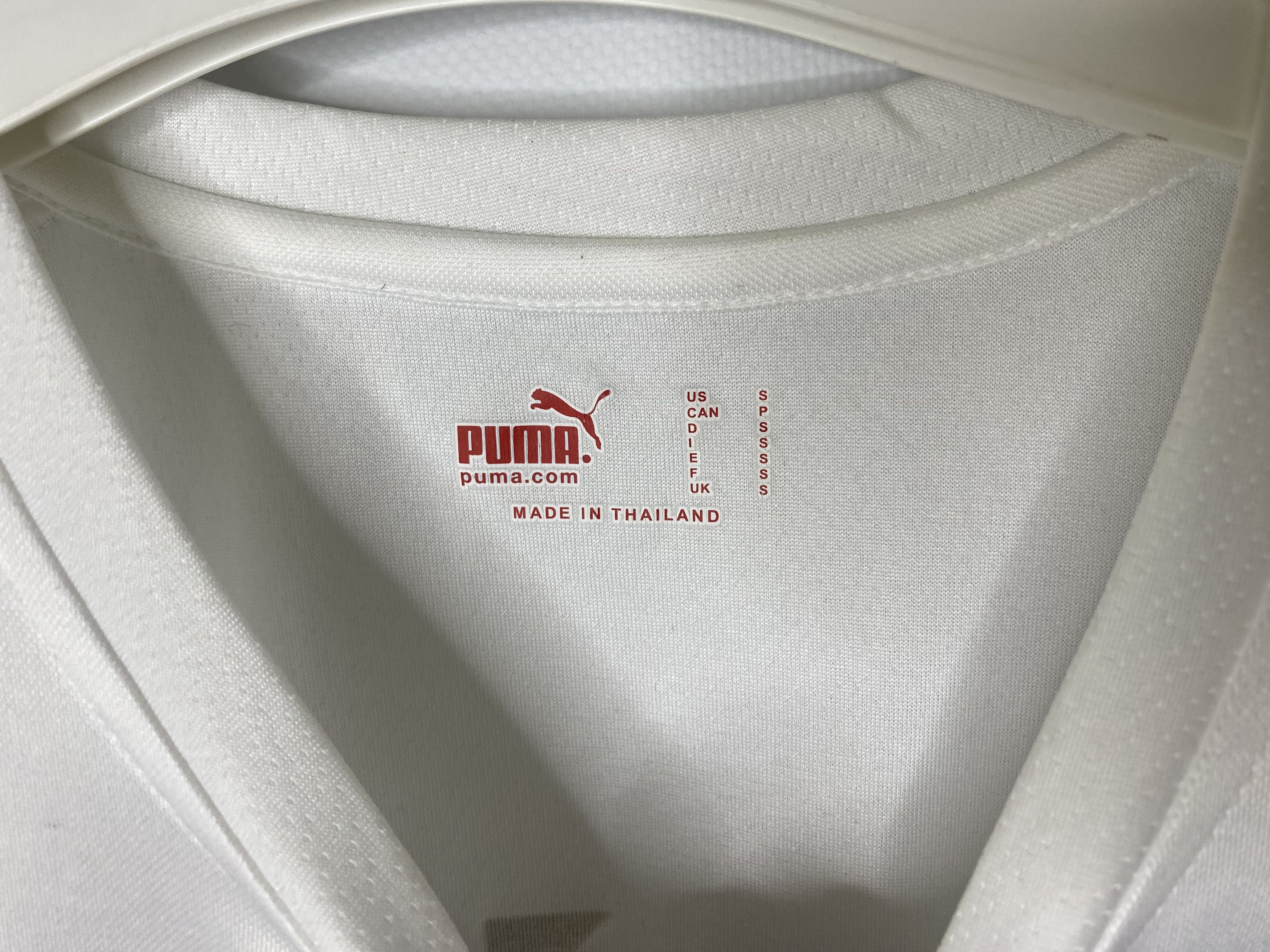 Puma ITALY TEAM 2006 2008 TRAINING FOOTBALL SHIRT SOCCER JERSEY Size US S / EU 44-46 / 1 - 7 Thumbnail