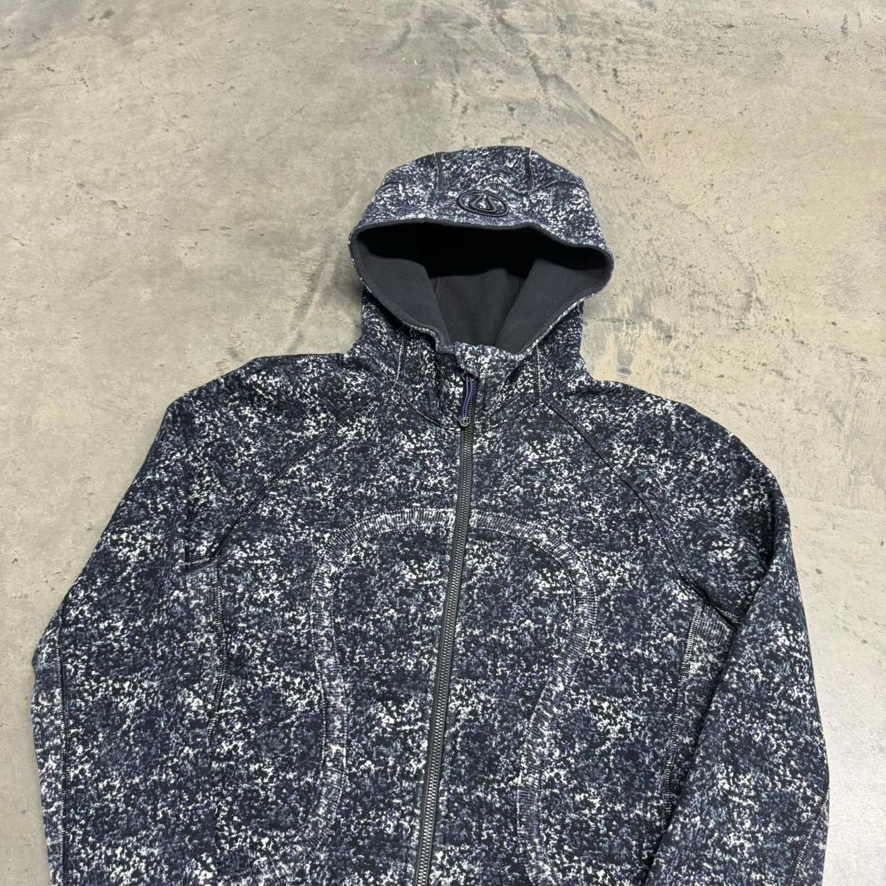 Lululemon Lululemon Scuba Zip Up Jacket Indigo & White Size M / US 6-8 / IT 42-44 - 2 Thumbnail