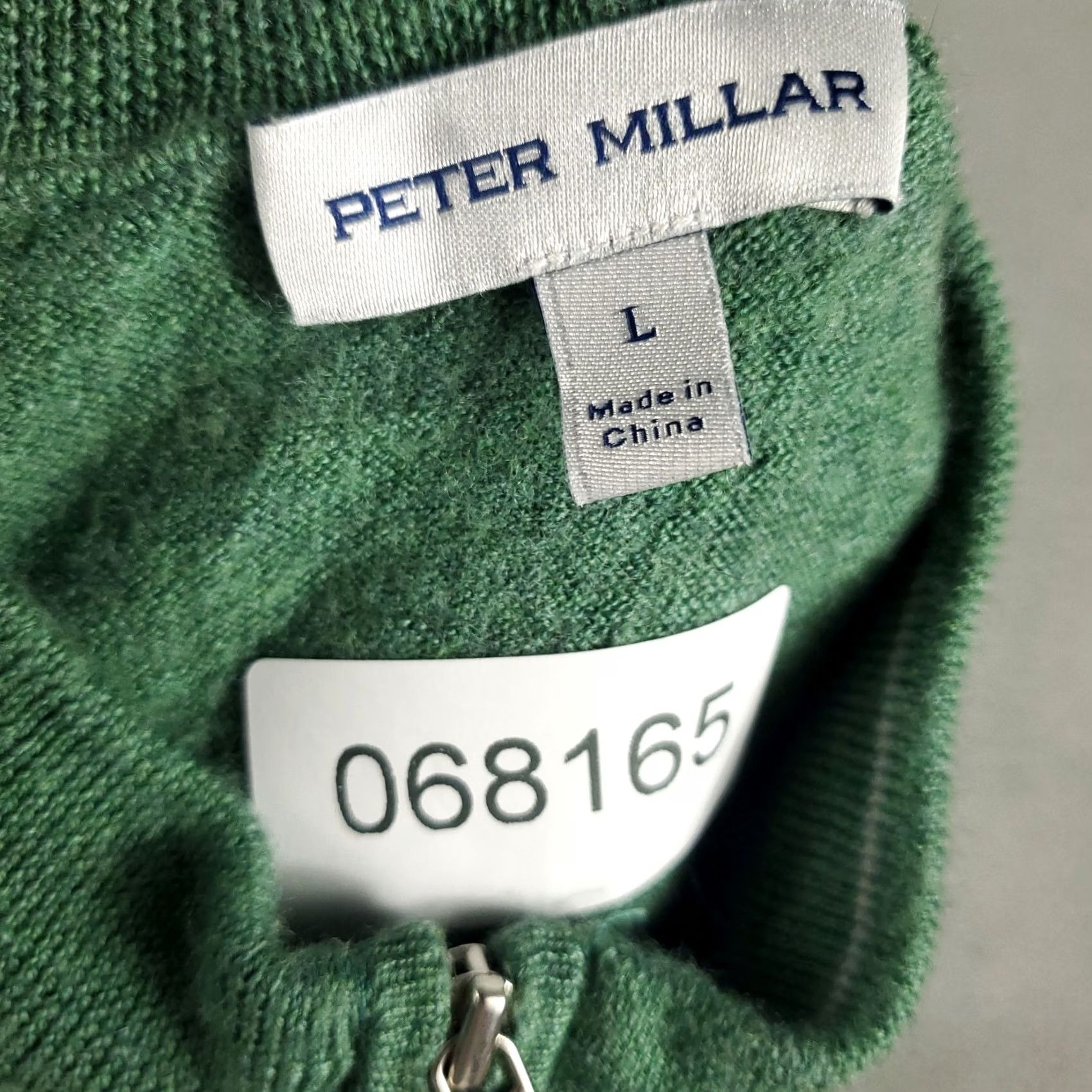 Peter Millar Peter Millar Sweater Mens M Green 1/4 Zip Merino Wool Golf Knit Pullover All Seasons Lightweight VINTAGE? Size US M / EU 48-50 / 2 - 7 Thumbnail