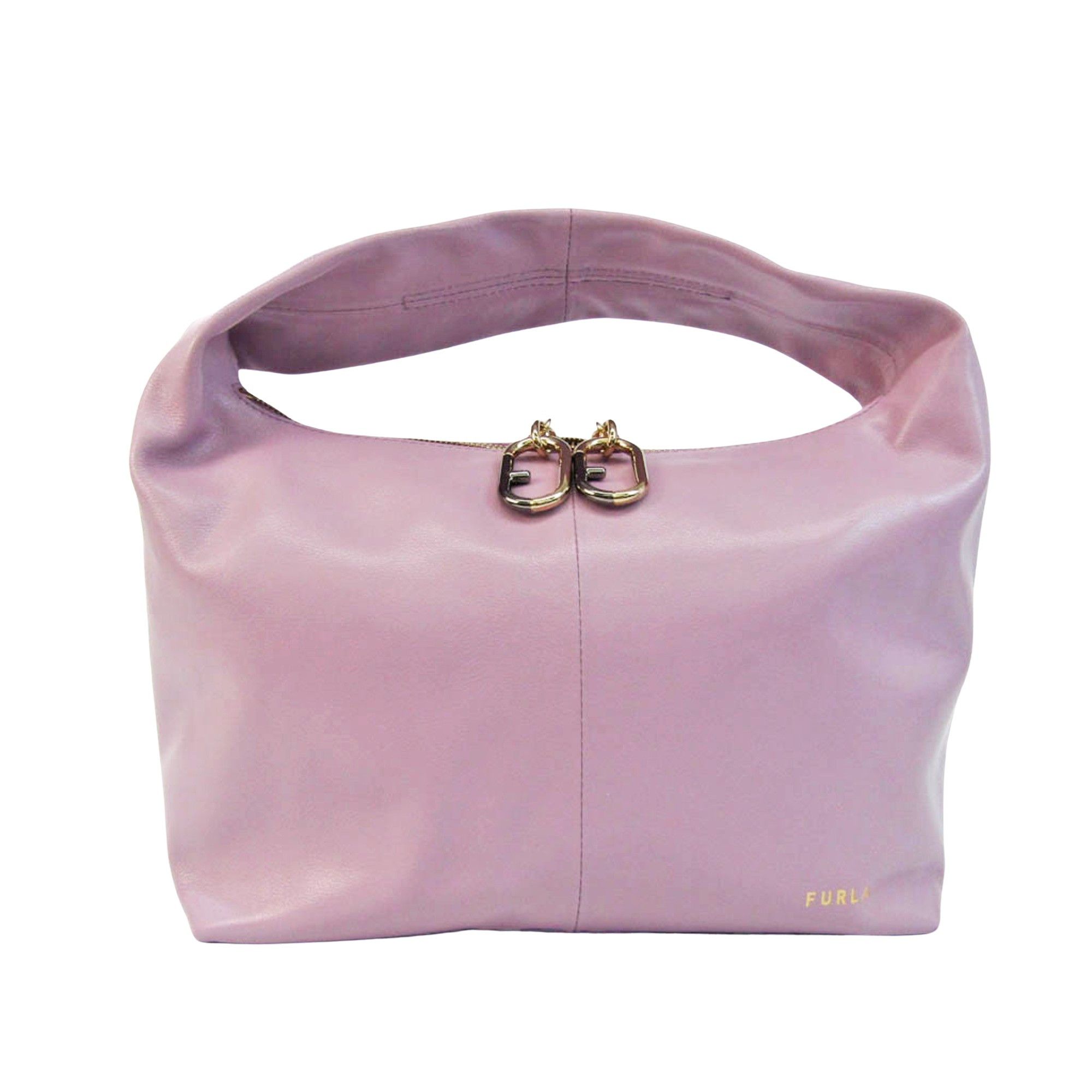 Furla Purple Leather Handbag (Pre-Owned) Size ONE SIZE - 1 Thumbnail