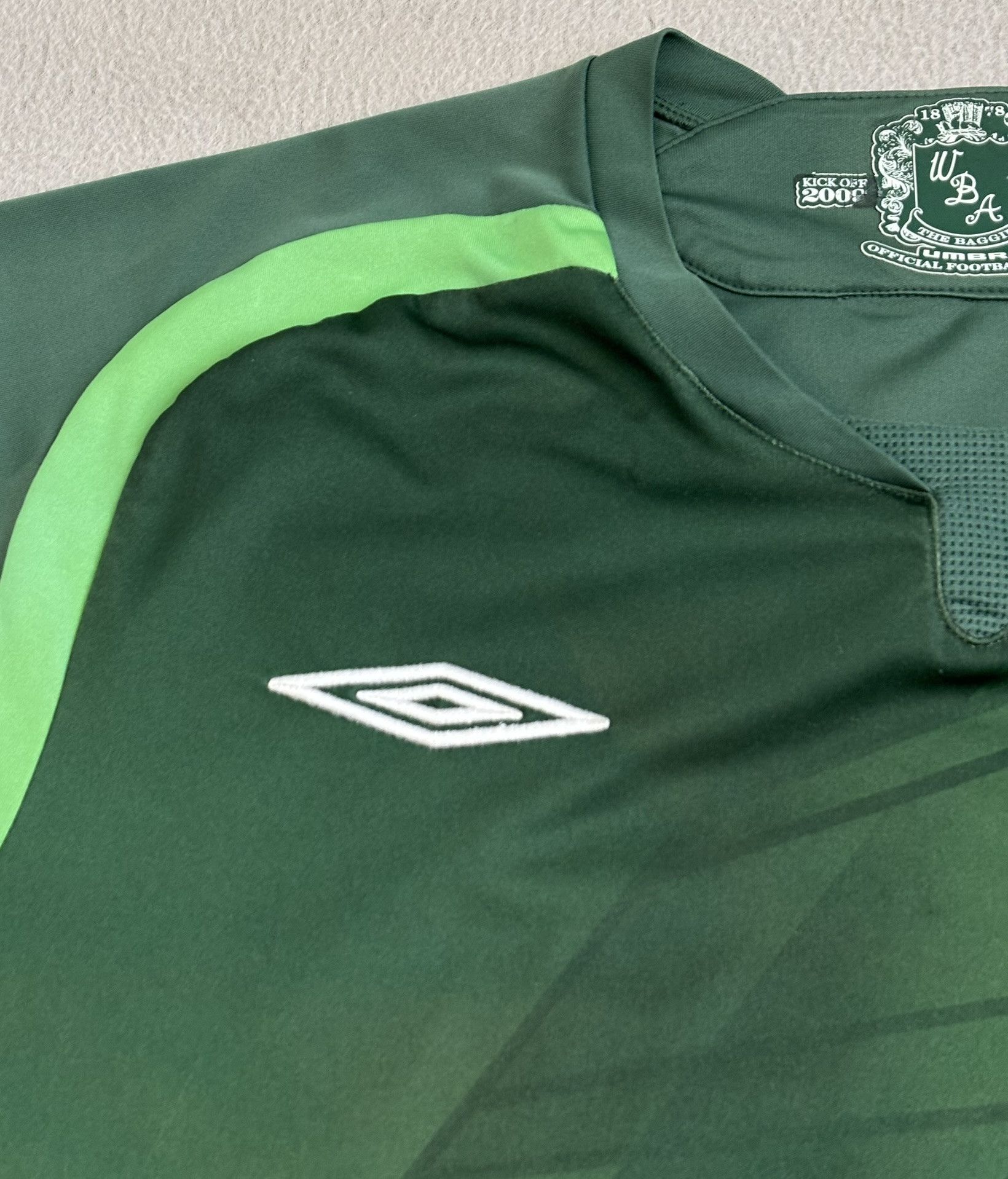 Umbro West Bromwich Albion 2009/2010 Umbro Goalkeeper Jersey Size US XXL / EU 58 / 5 - 6 Thumbnail