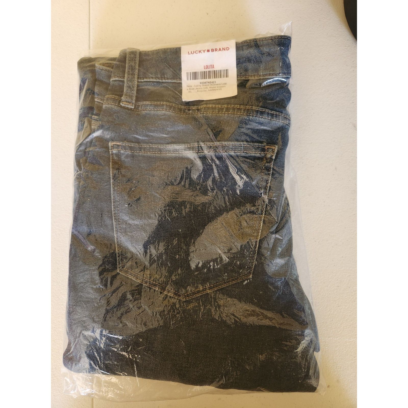 Lucky Brand Lucky Brand Women's Lolita Boot Jeans Regular Blue 30/32 Size 30" / US 8 / IT 44 - 2 Thumbnail