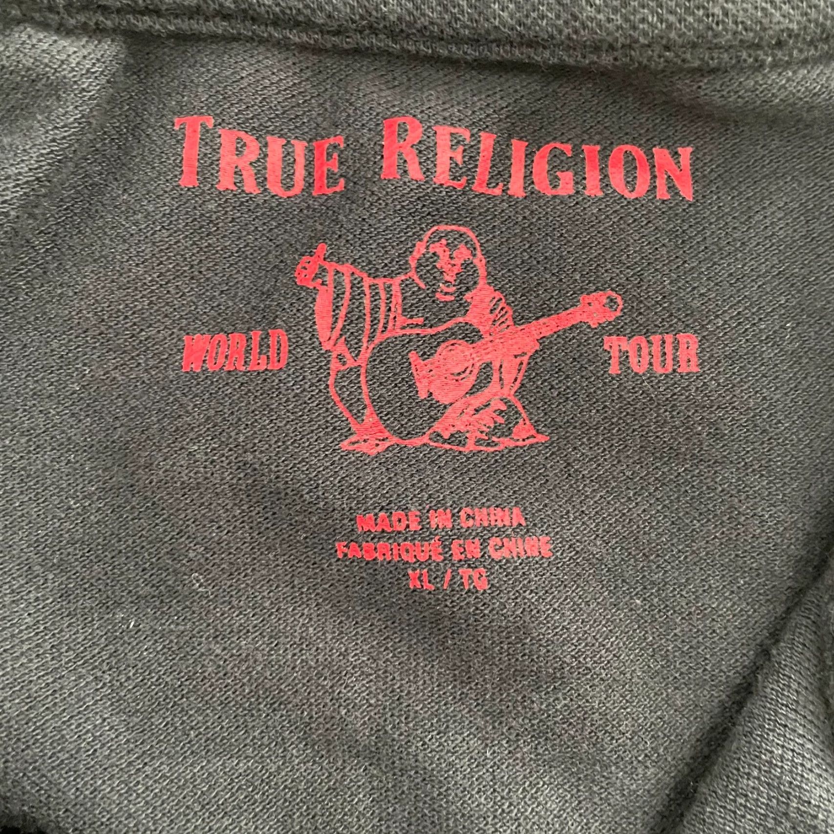 True Religion VINTAGE True Religion Polo Shirt Men XL Short Sleeve Black Logo Contrasting Trim 90s Classic Size US XL / EU 56 / 4 - 5 Thumbnail