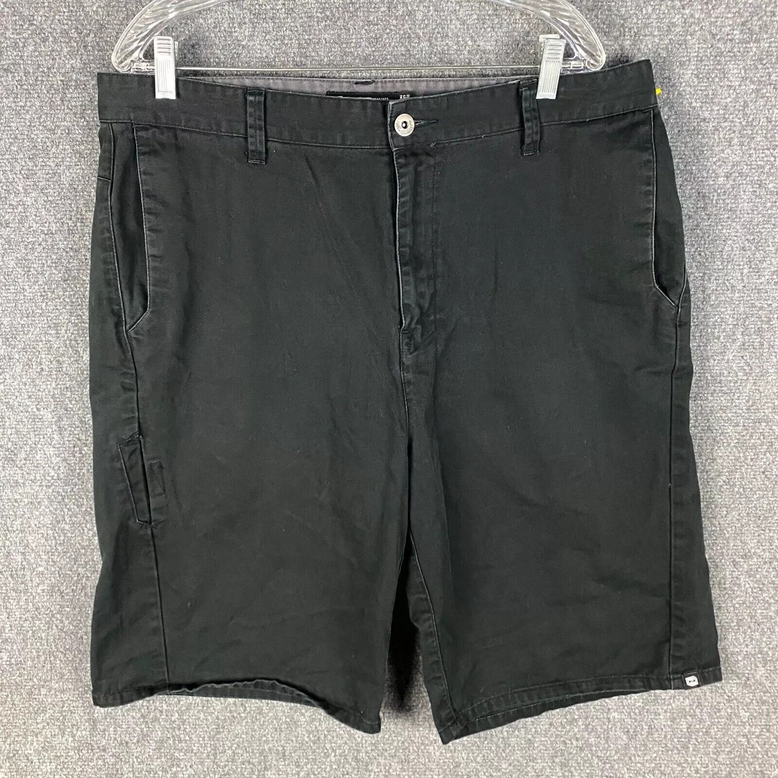 Split Split Shorts Men's 36 Black 100% Cotton Adults Zipper Fly Size US 36 / EU 52 - 1 Thumbnail