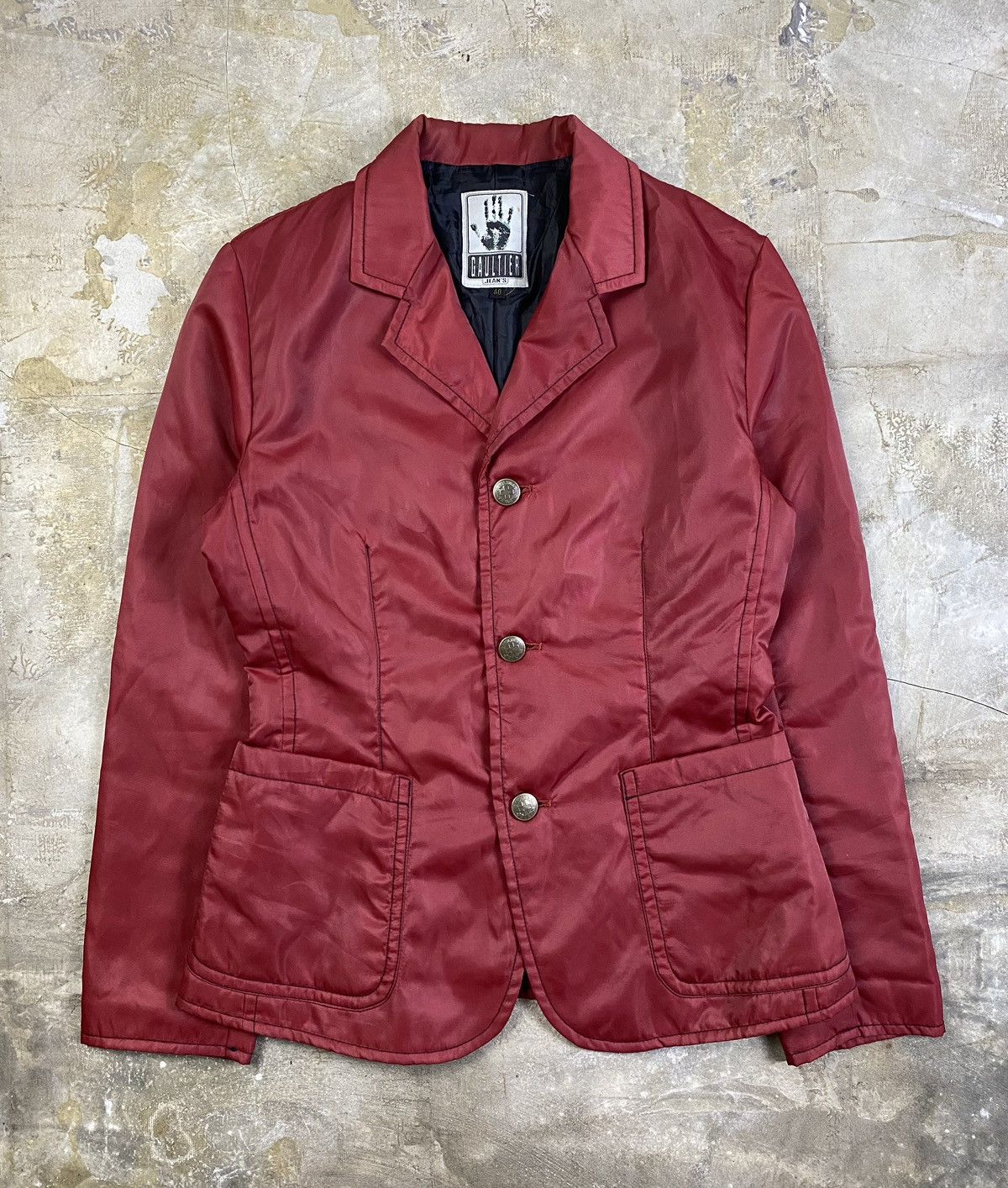 Jean Paul Gaultier Jean Paul Gaultier - 1990s Nylon Blazer Size S / US 4 / IT 40 - 1 Thumbnail