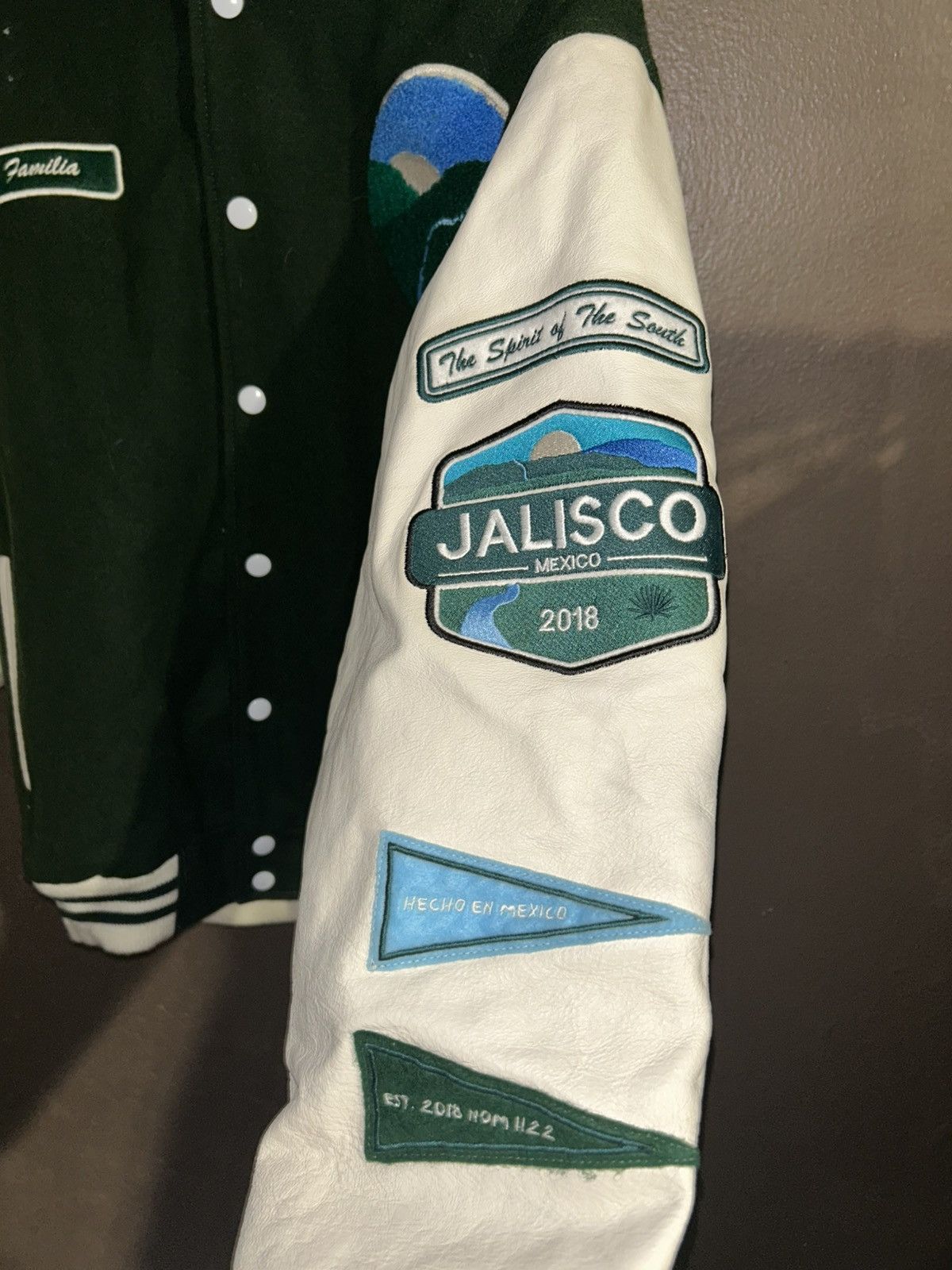 Vintage JAJA Tequila Leather Jacket Size M / US 6-8 / IT 42-44 - 4 Thumbnail