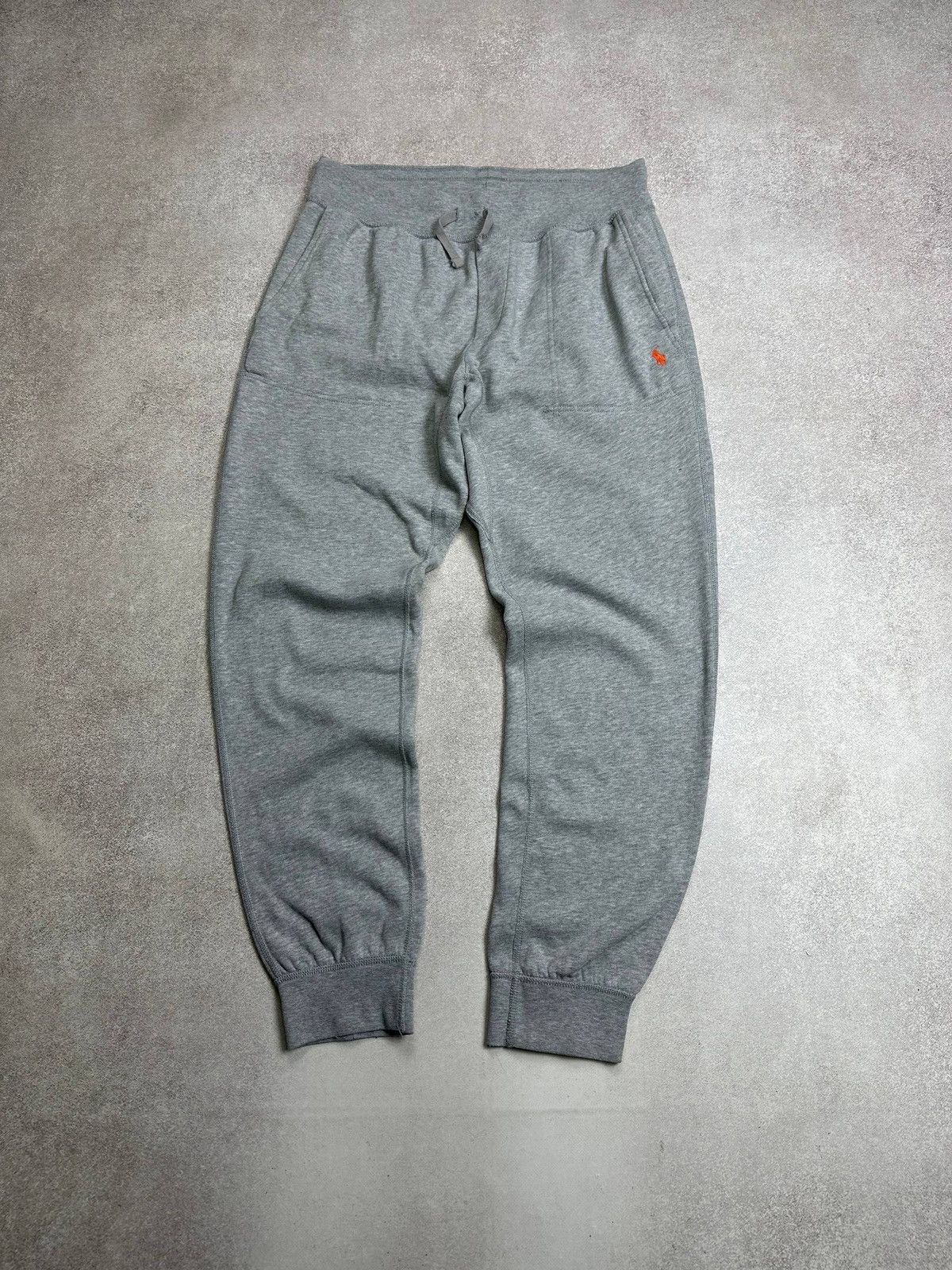 Polo Ralph Lauren Vintage Polo Ralph Lauren Gray Cotton Sweatpants Rare Size US 32 / EU 48 - 2 Thumbnail