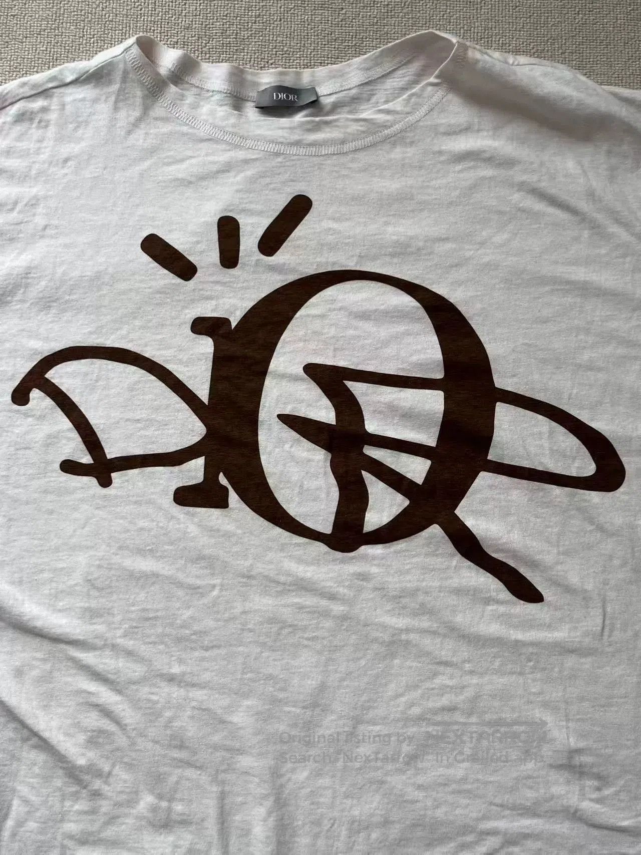 Dior DIOR x Travis Scott Cactus Jack Letter Print T-Shirt. Size US M / EU 48-50 / 2 - 3 Thumbnail