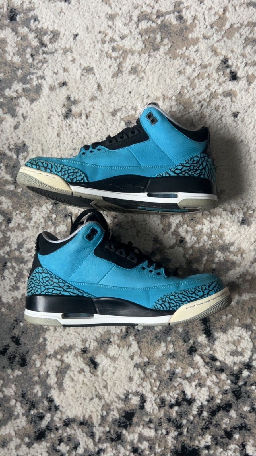 Jordan Brand Jordan 3 Retro Powder Blue Size 11 Size US 11 / EU 44 - 2 Thumbnail