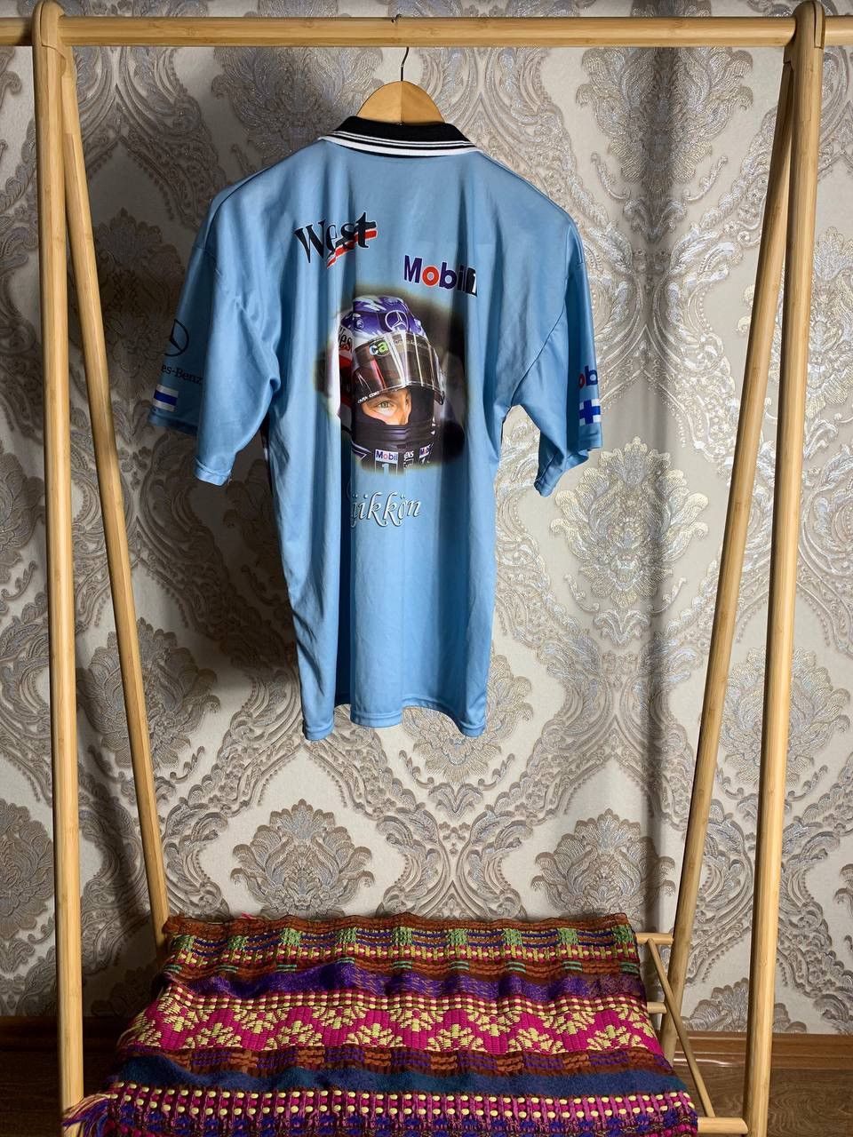 Formula 1 × Mercedes-Benz VERY RARE KIMI RAIKKONEN MERCEDES BENZ WEST T-SHIRT RACING Size US S / EU 44-46 / 1 - 7 Thumbnail
