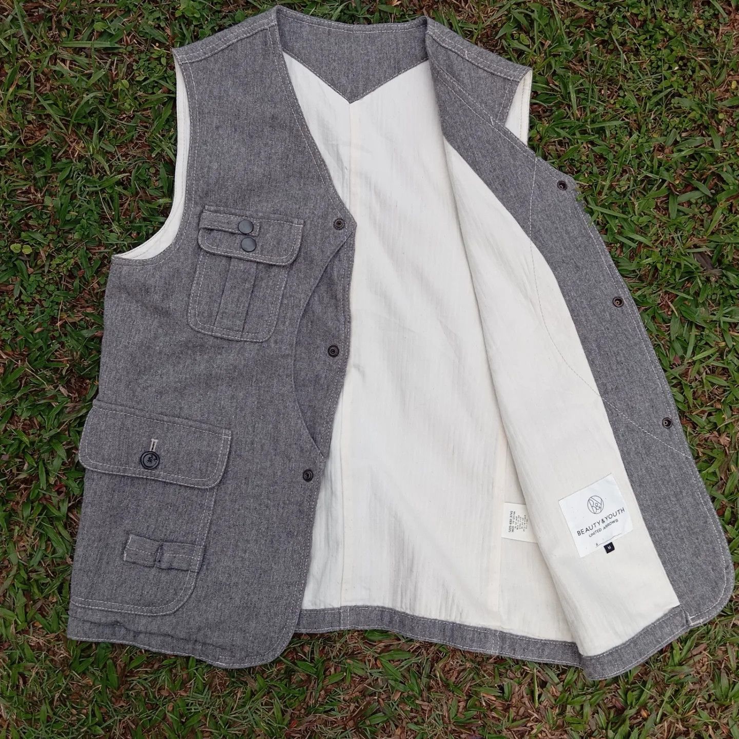 United Arrows Beauty & Youth United Arrows Vest Jacket Size US M / EU 48-50 / 2 - 2 Thumbnail
