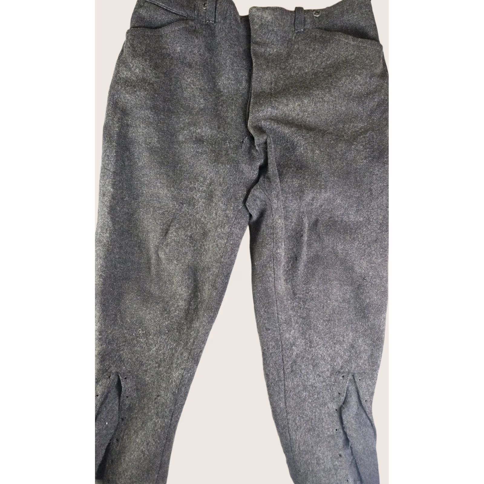 Vintage VINTAGE Alpena Wool Pants Trouser Hunting Gray Mens 38x26 Distressed Size US 38 / EU 54 - 1 Thumbnail