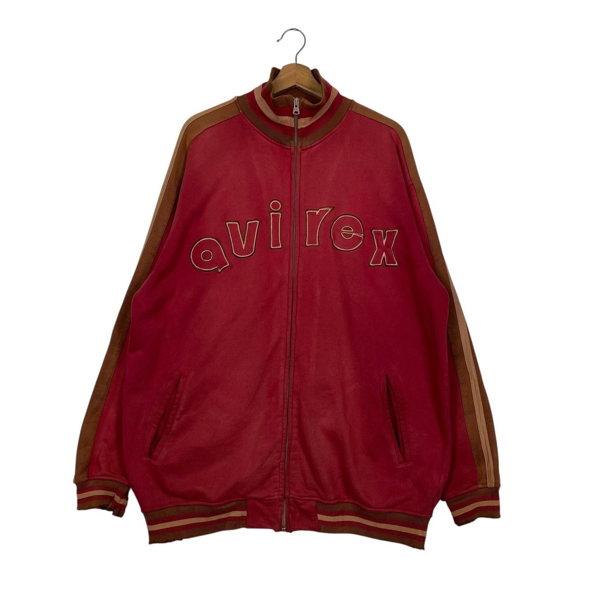 Vintage Avirex Big Logo Sweater Jacket