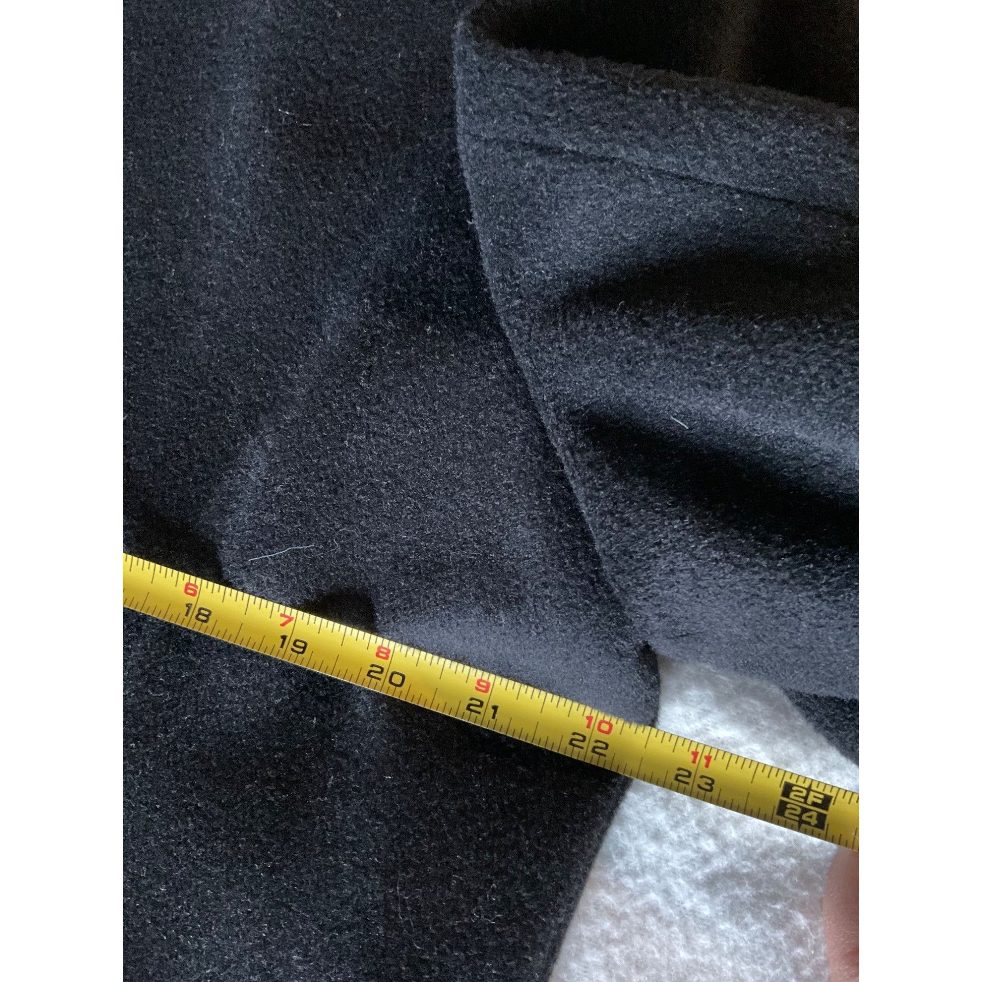 Other Dennis Basso Button Front Wool Coat with Side Slits Black Sz Size 3XL / US 20-22 - 6 Thumbnail