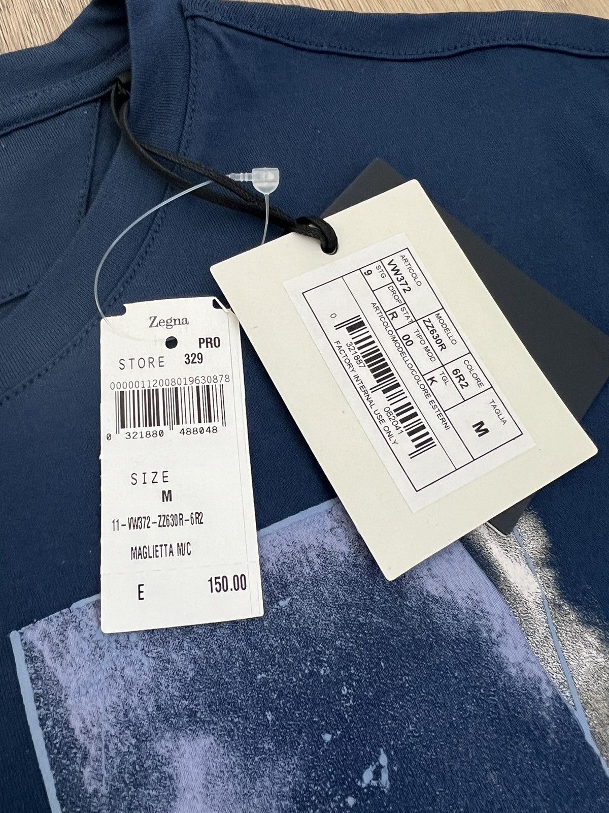 Ermenegildo Zegna × Z Zegna Zegna graphic tee Size US M / EU 48-50 / 2 - 5 Thumbnail